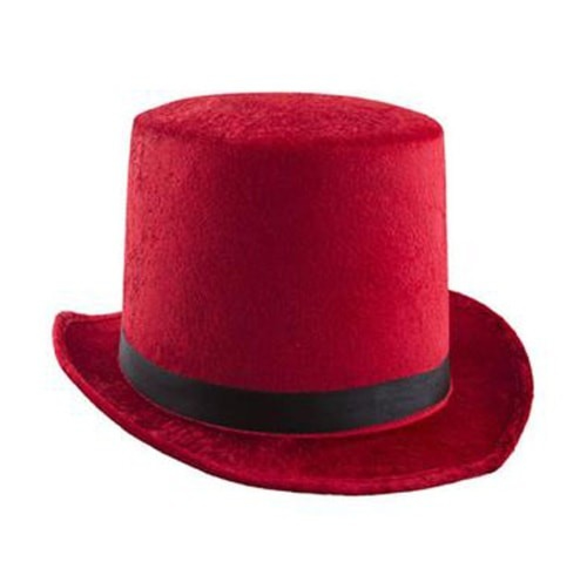 Cartola Veludo Vermelha