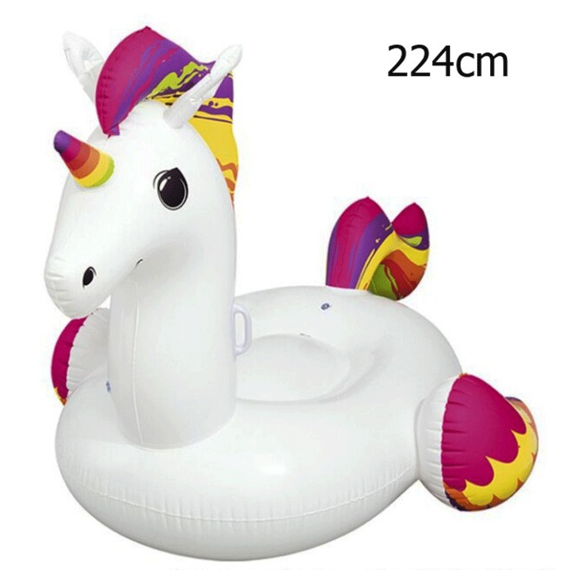 Unicórnio Gigante Insuflável  224cm