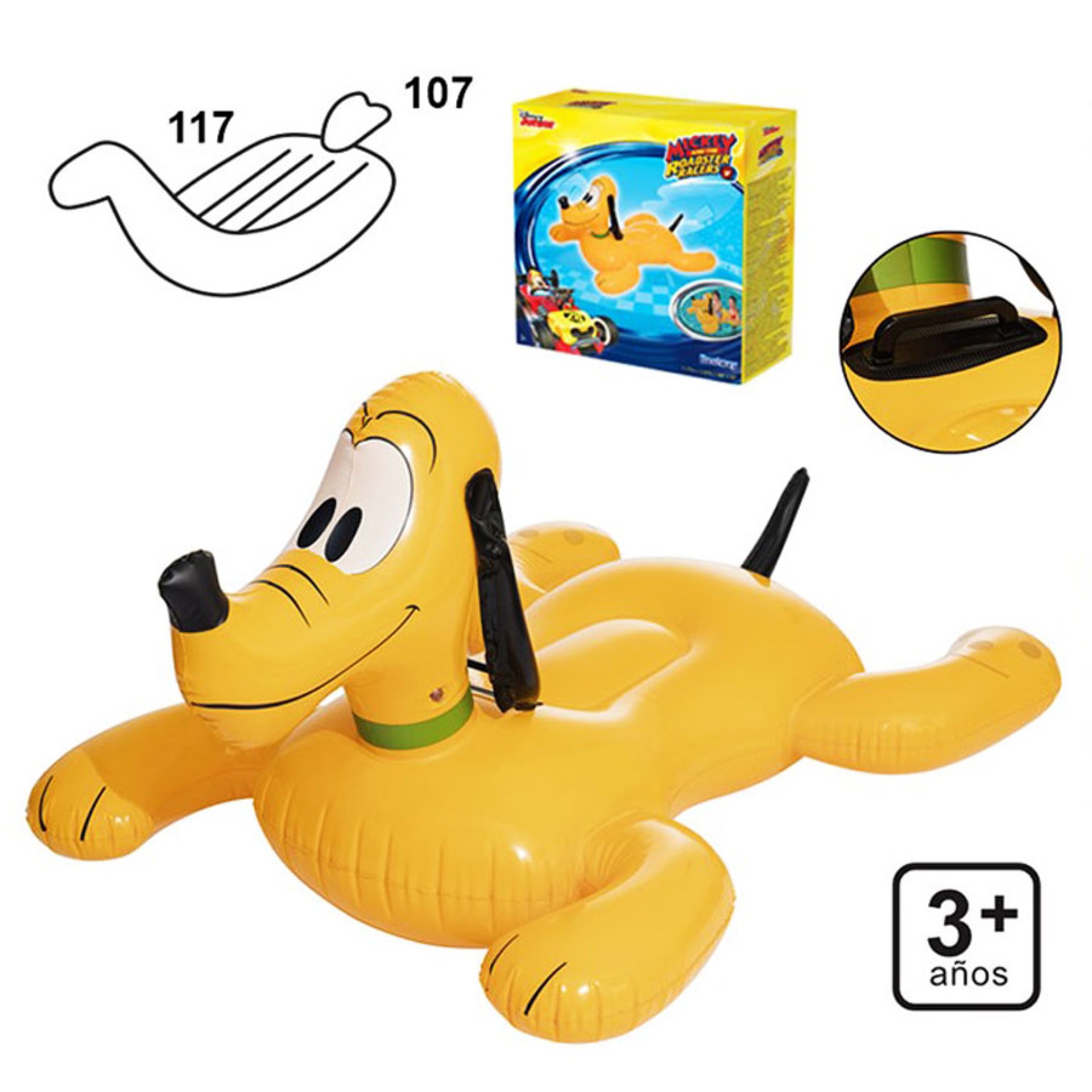 Pluto Insuflável grande 117cm