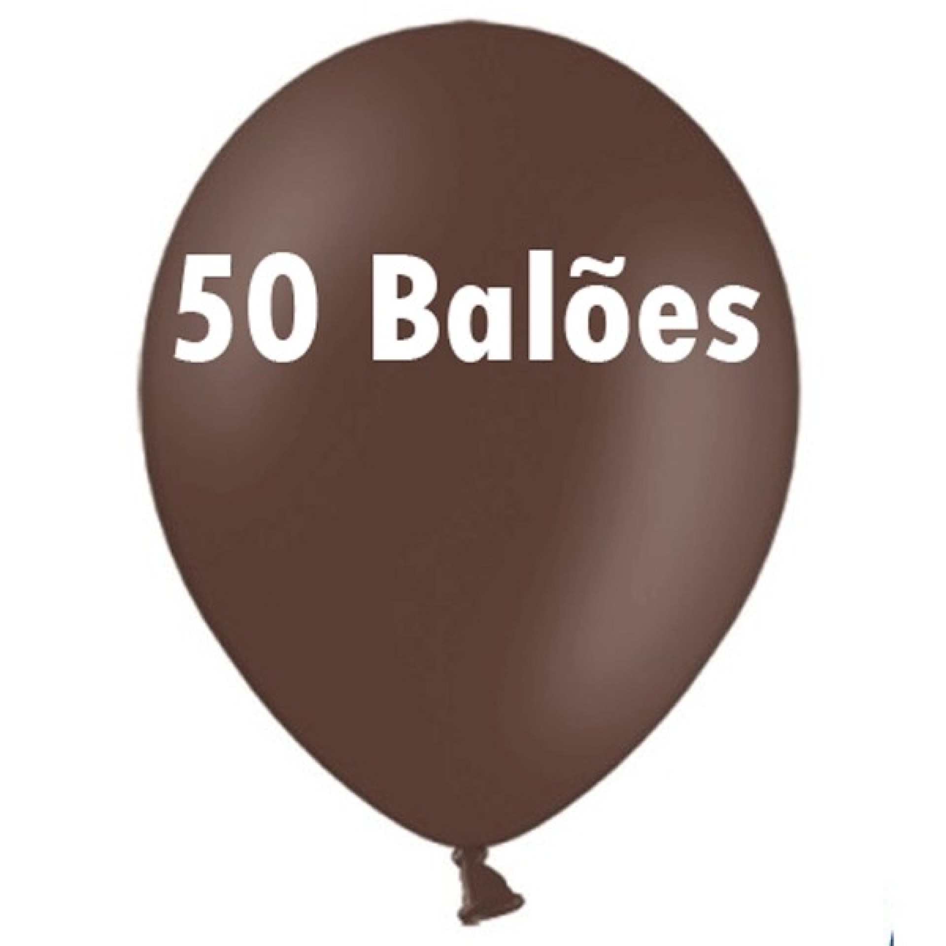 Balão Biodegradável Castanho Prof.50U