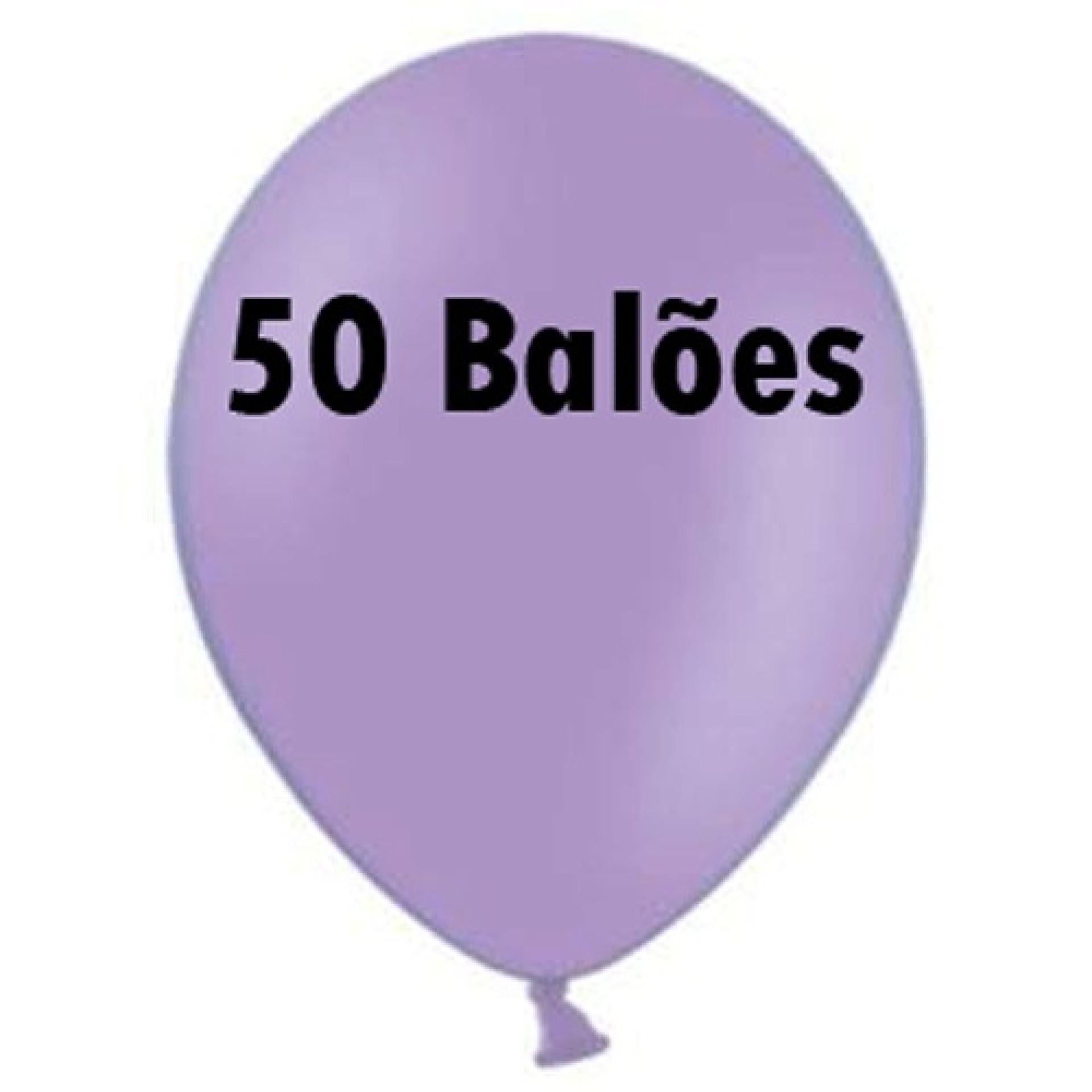 Balão Biodegradável Lilás Prof. 50U