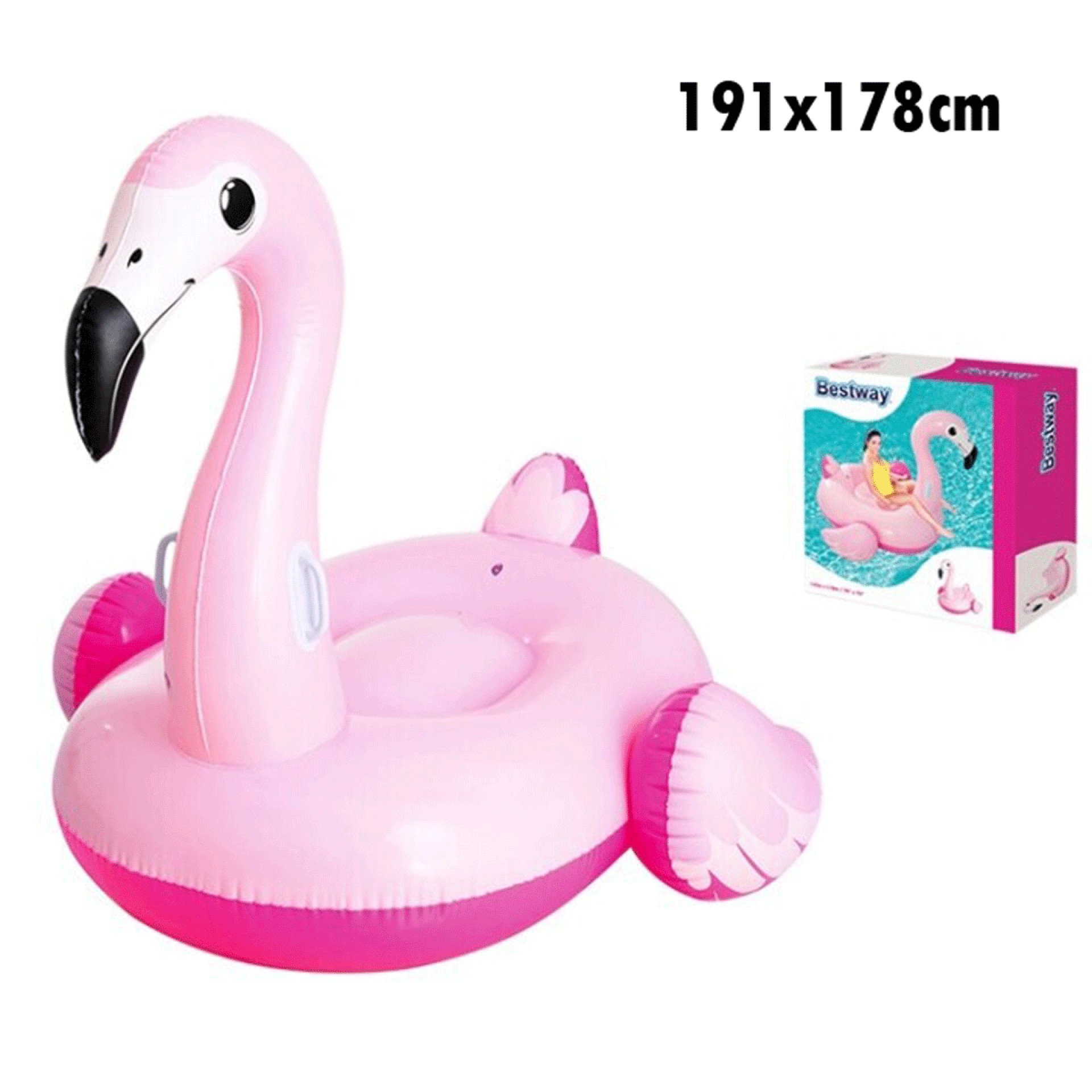 Flamingo Insuflável com 191cm