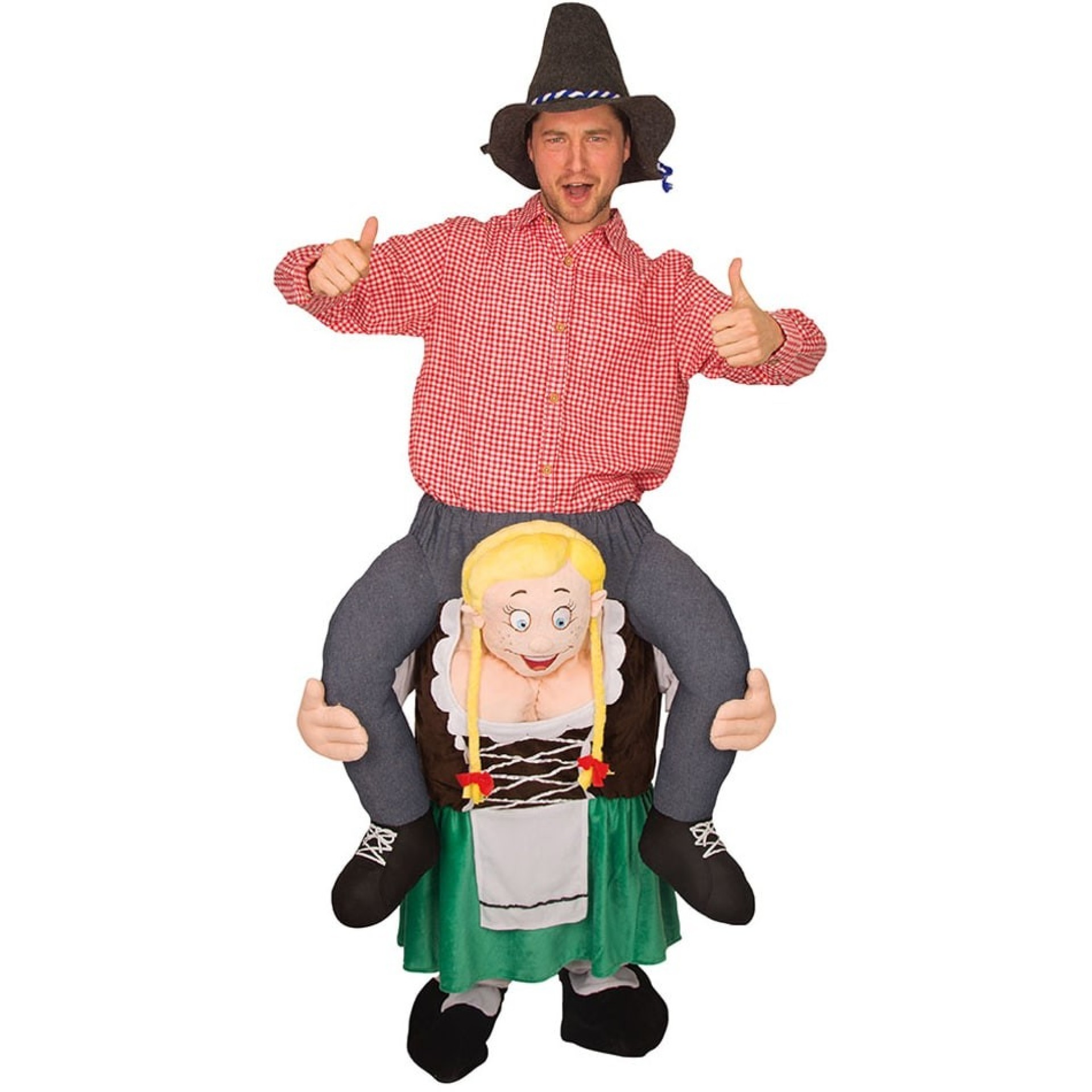 Fato às costas da Tirolesa Ilusão