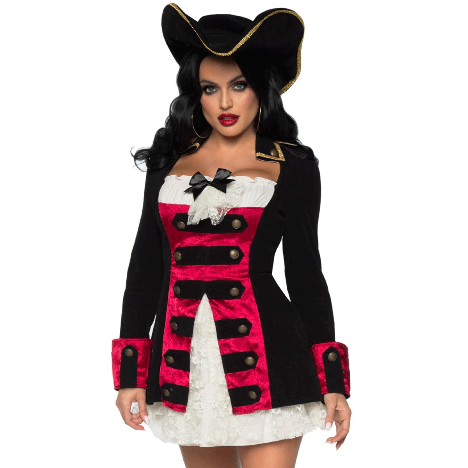 Fato Capitã Pirata Charmosa