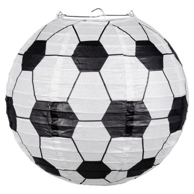 Lanterna Papel Bola de Futebol 25cm