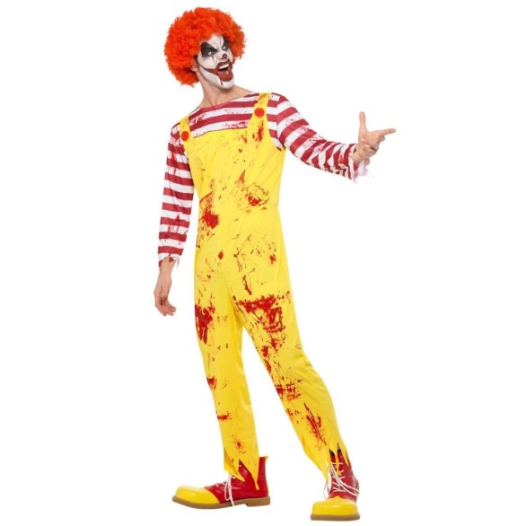 Palhaço Amarelo e Vermelho