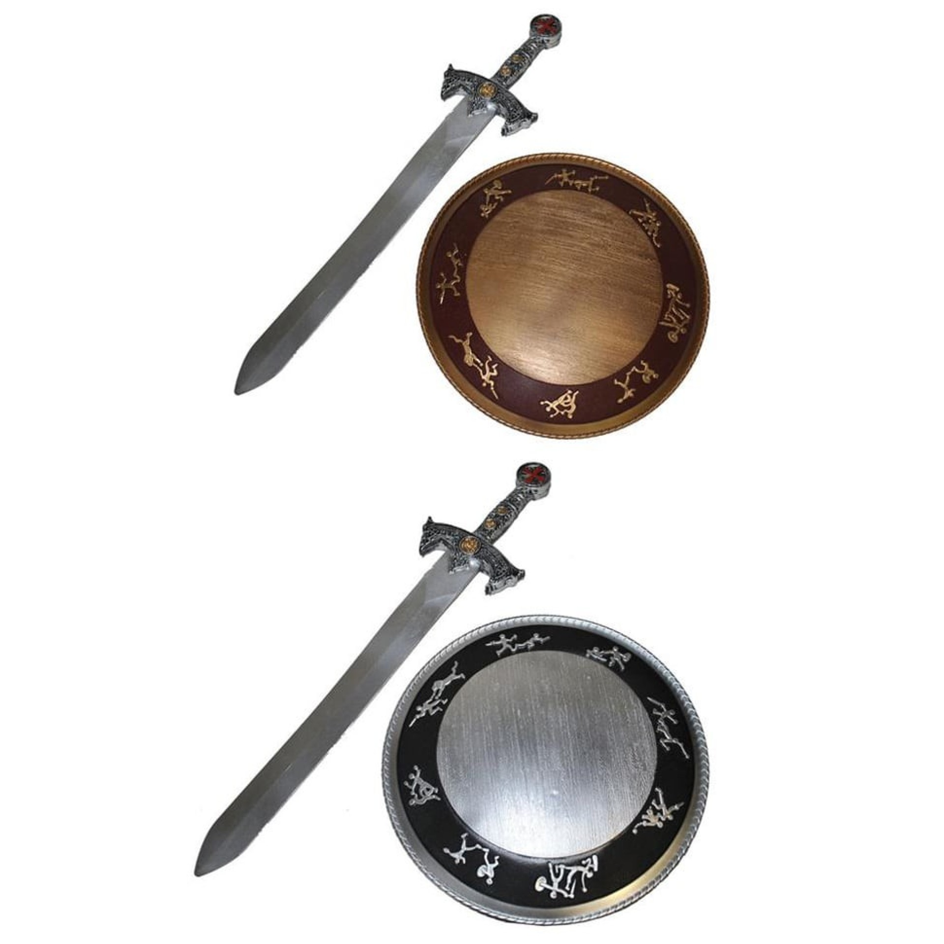 Kit Gladiador Escudo e Espada