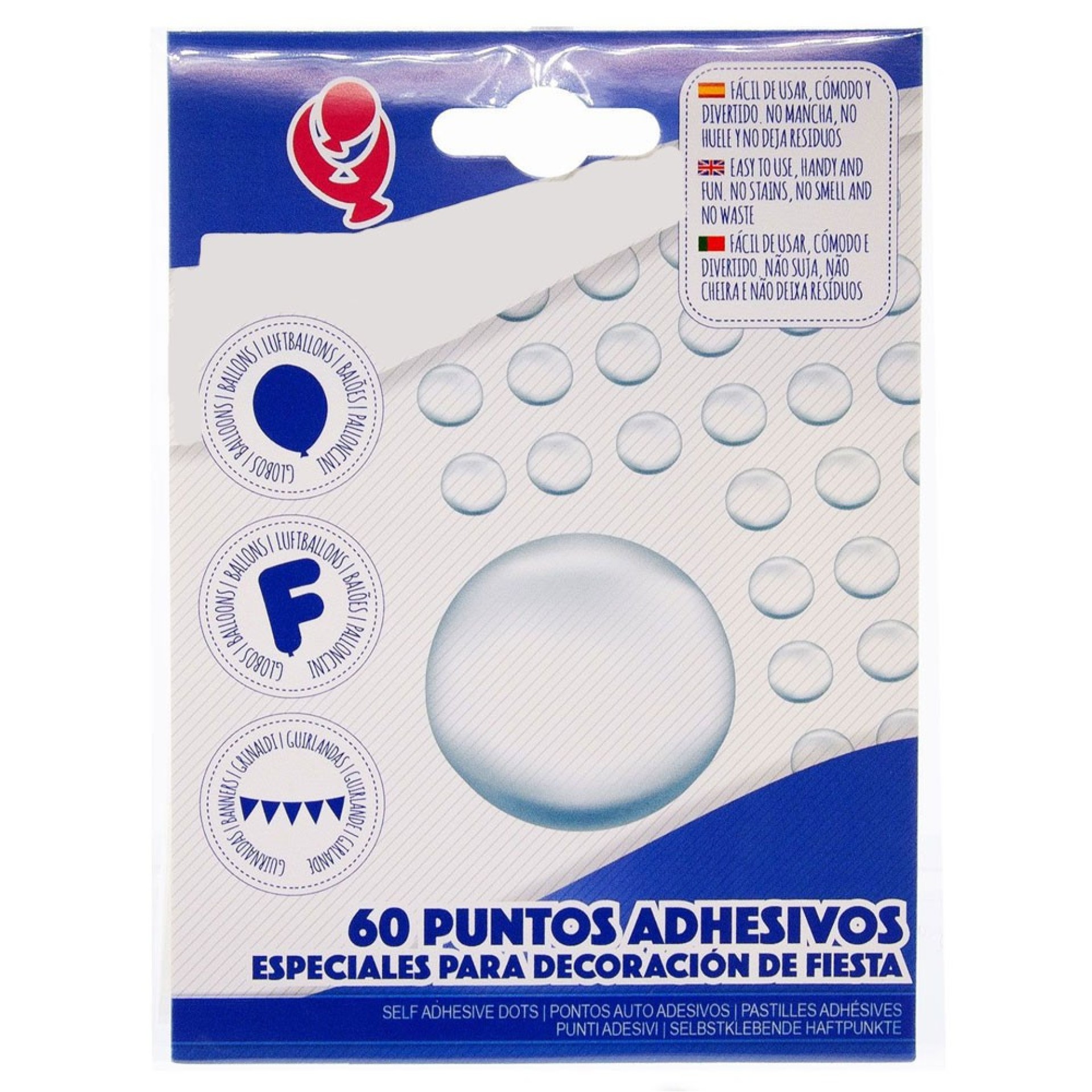 Adesivos para Balões 60 unid