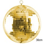 Bola Espelhos Dourada 30cm