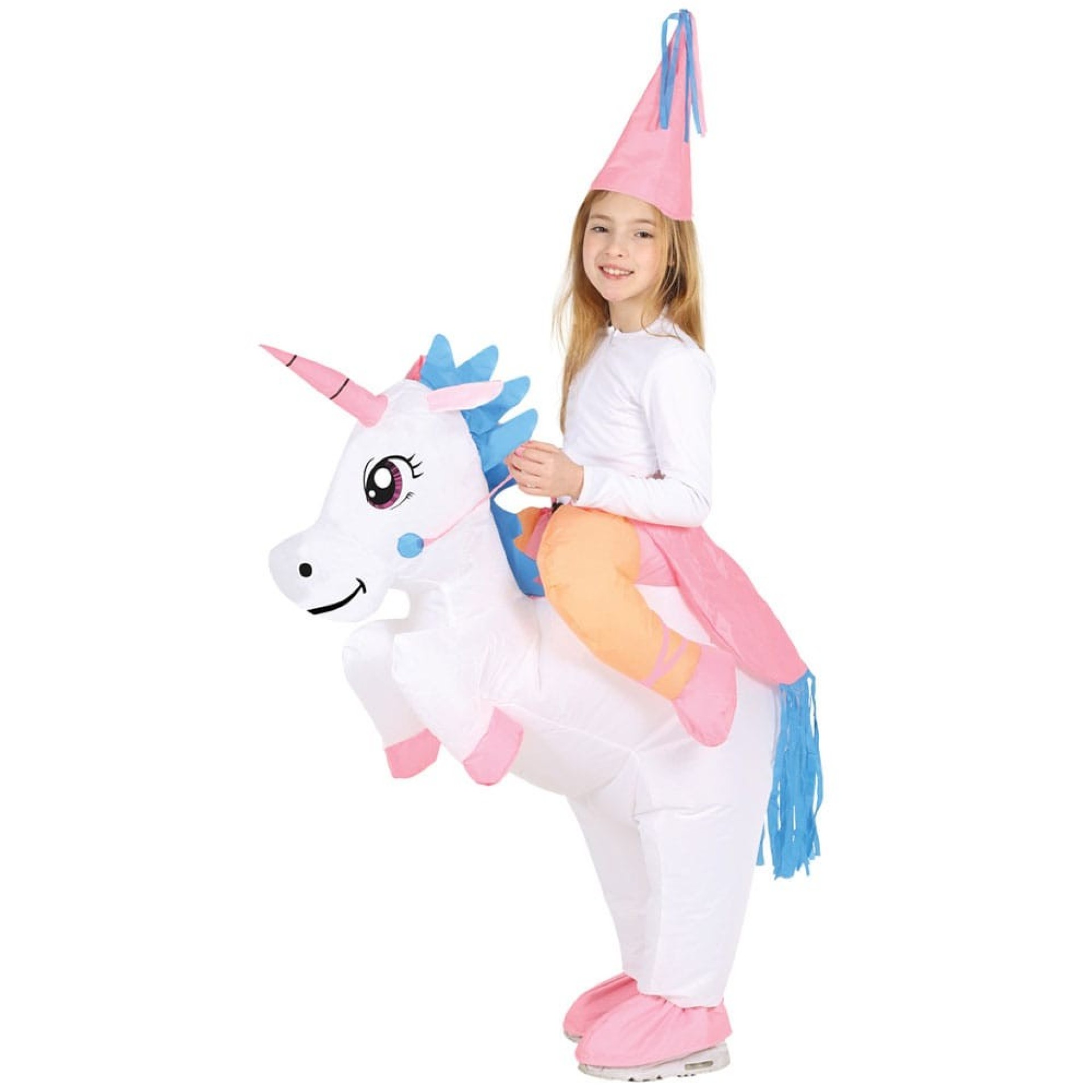 Fato Unicornio Insuflável Infantil