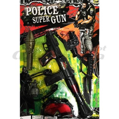 Kit Police Super Gun Bazooka