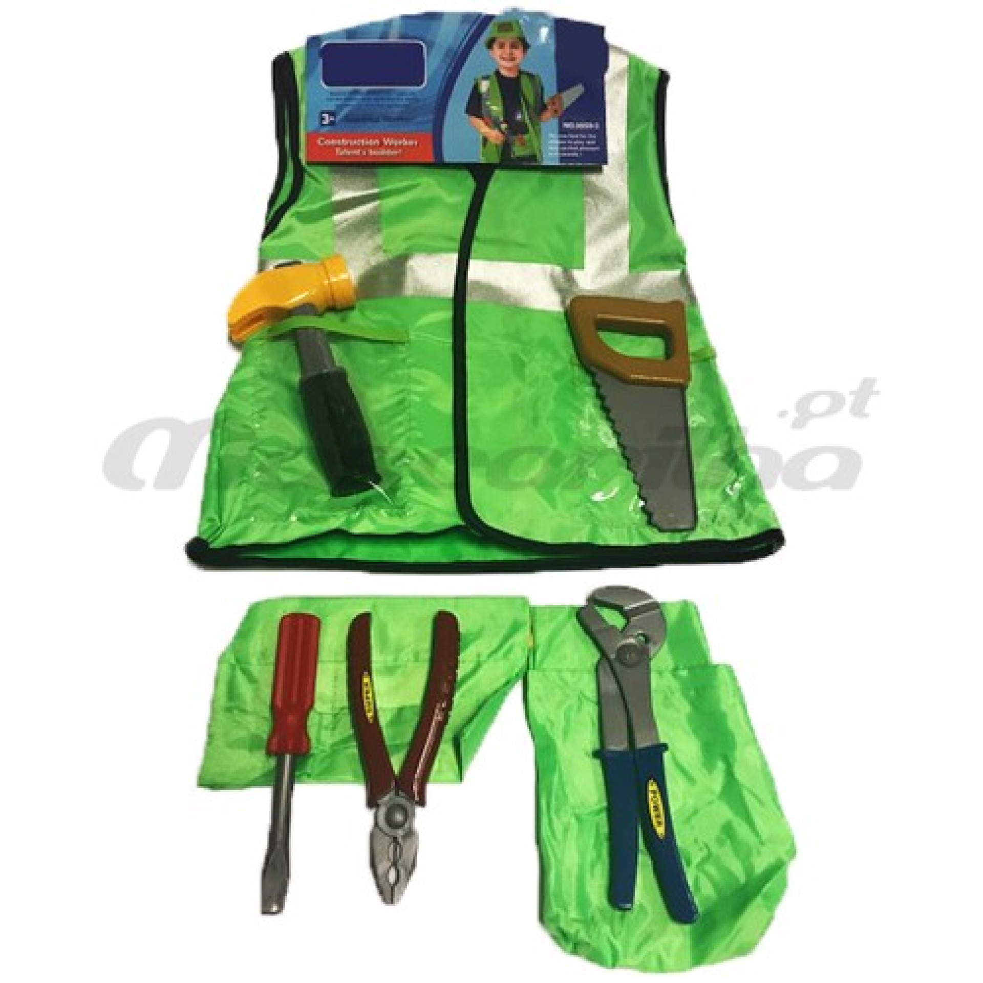 Fato Construtor Criança 3-7 Anos