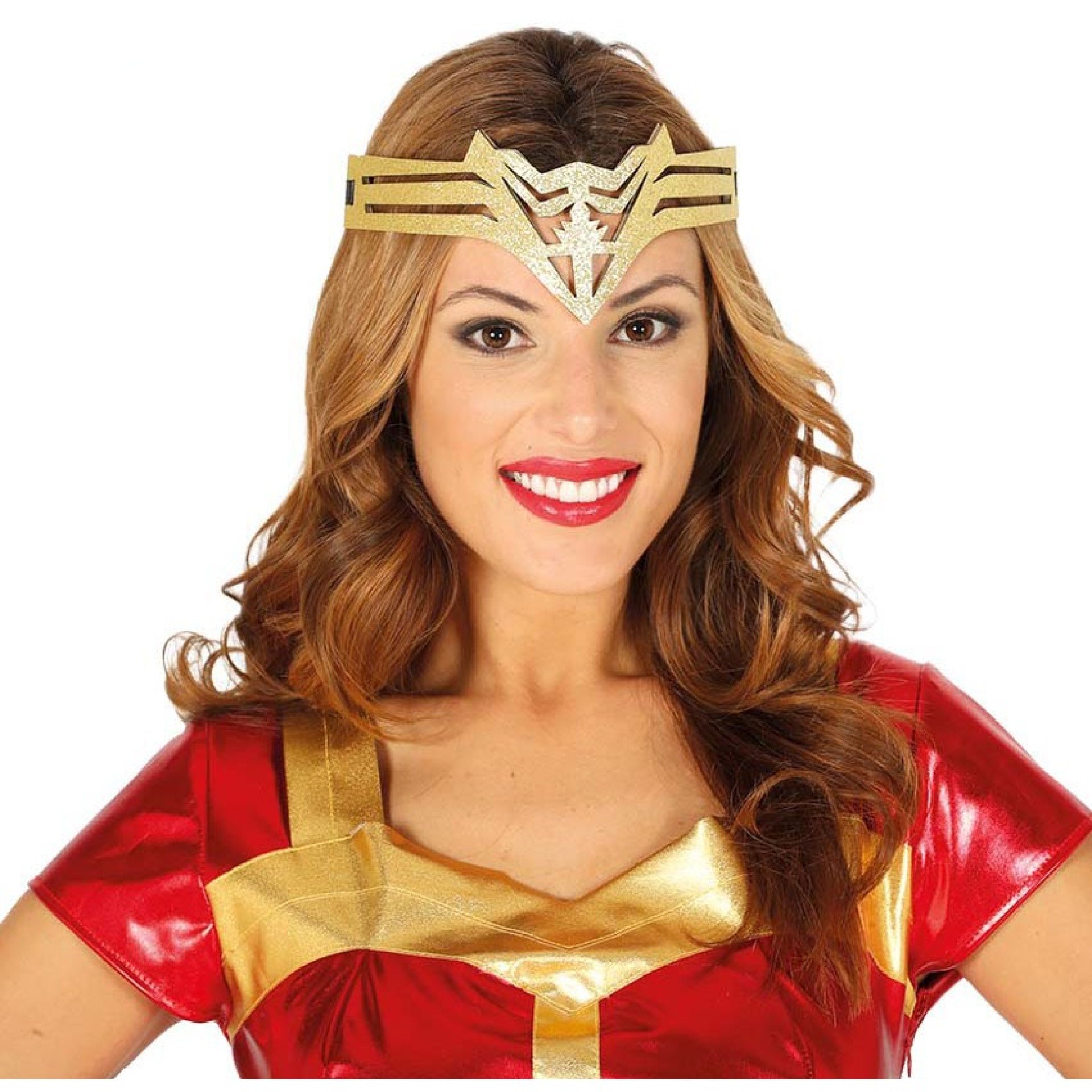 Tiara Super Mulher Dourada