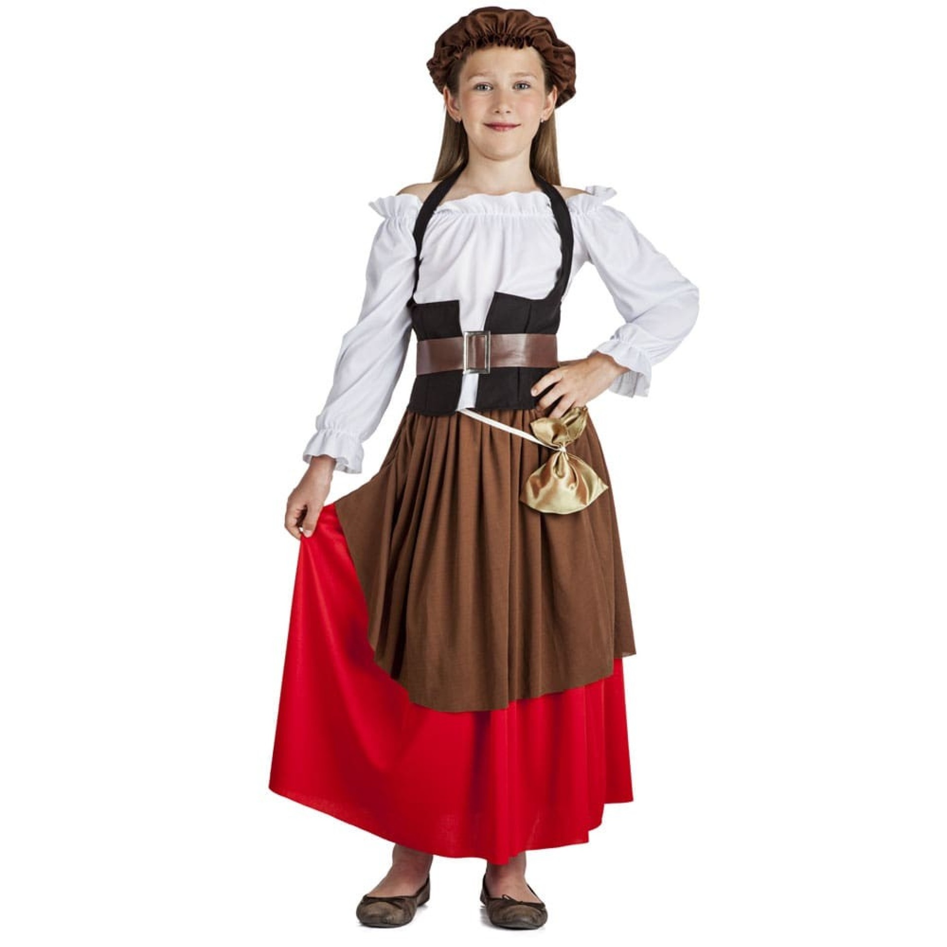 Fato a Camponesa Elegante Menina