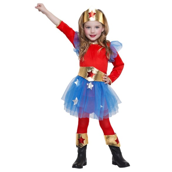 Fato Super Heroína Menina