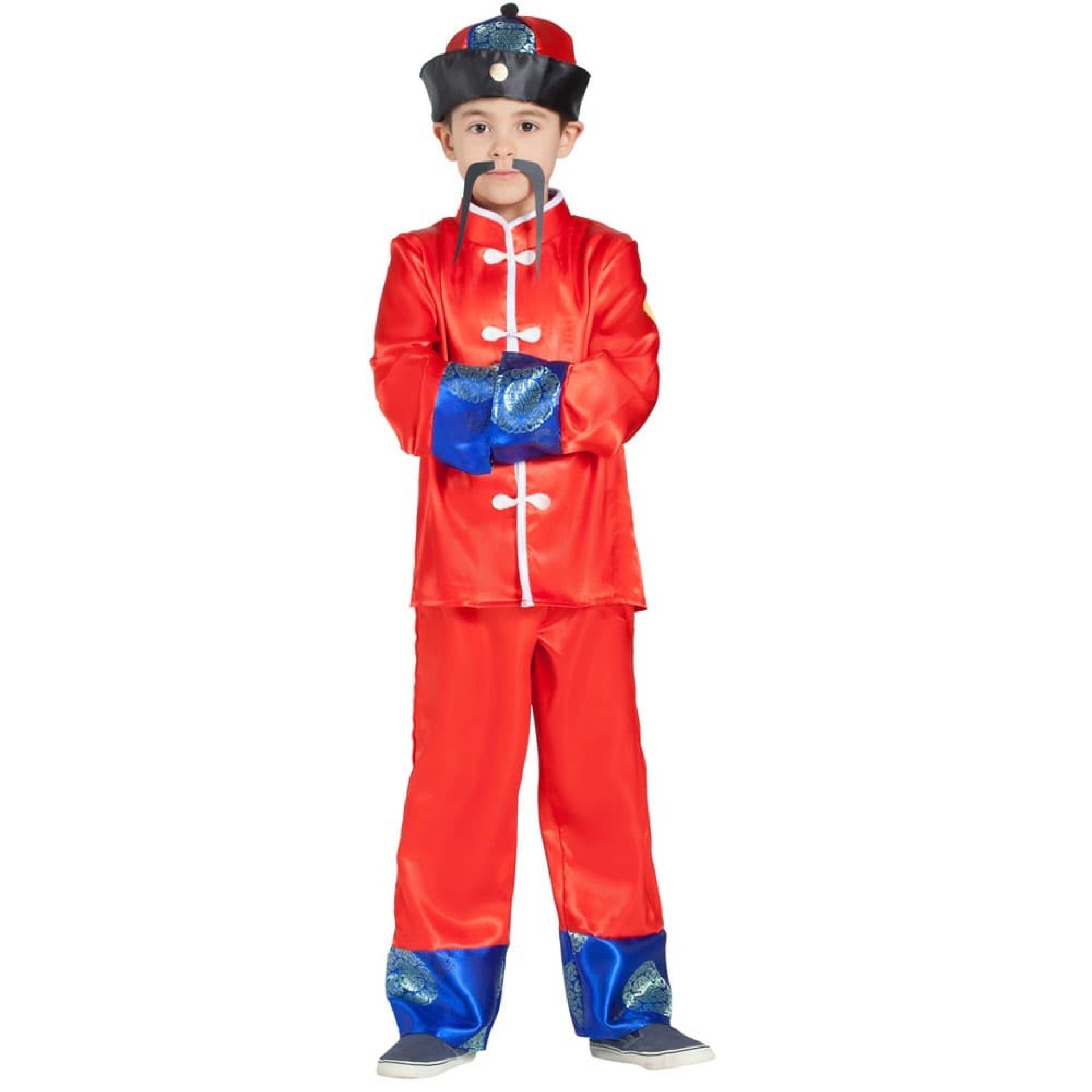 Fato Chinês de Pequim Menino