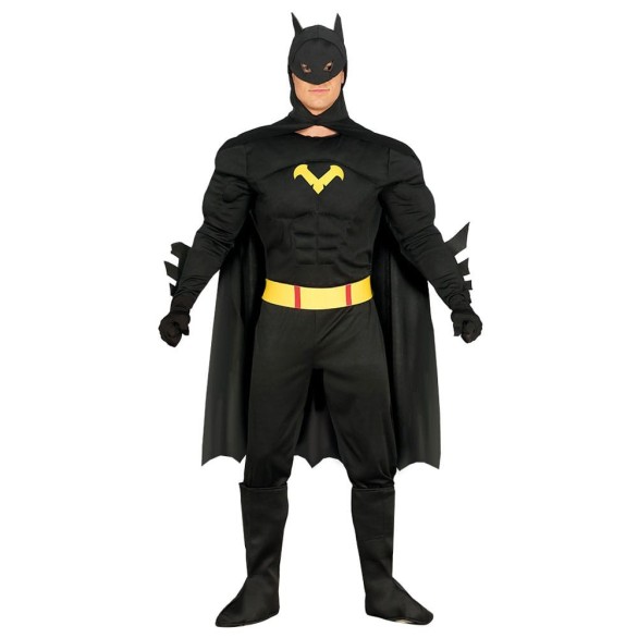Fato Batman Musculoso Adulto