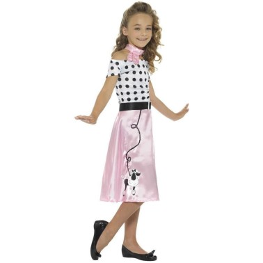 Fato Rock and Roll 50s Menina