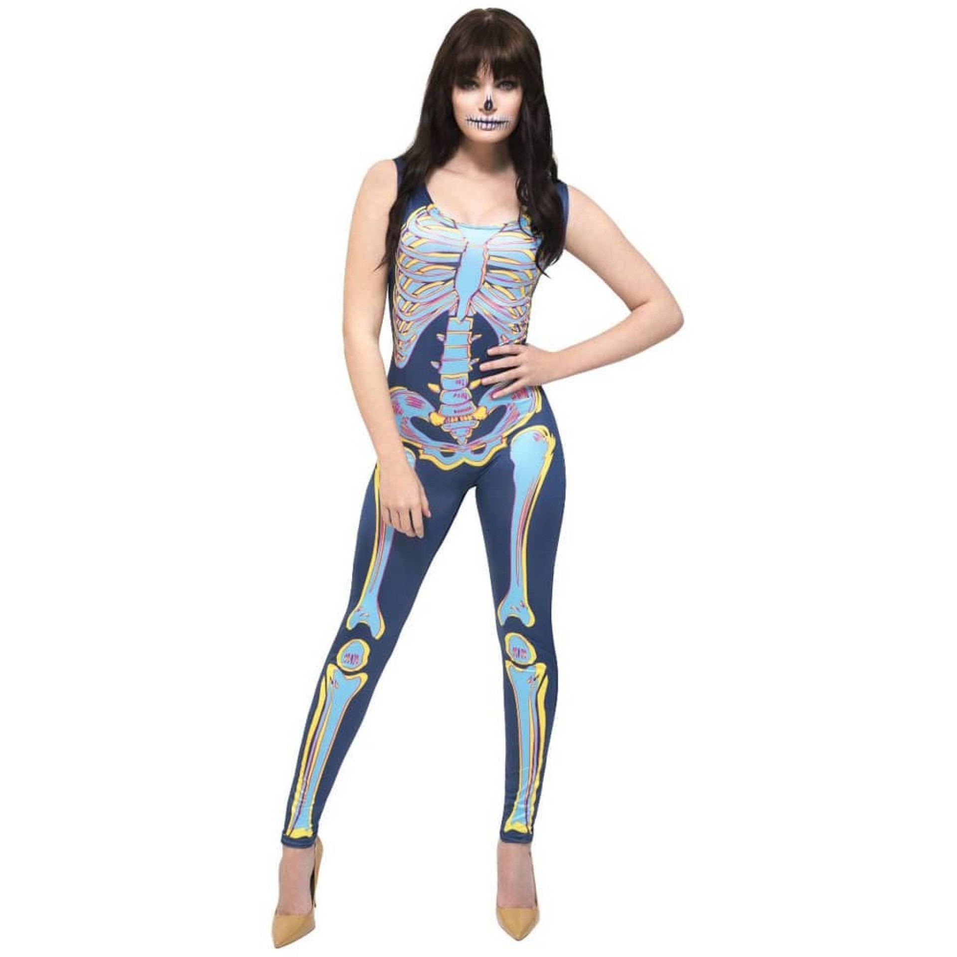 Fato Fever Esqueleto Sexy