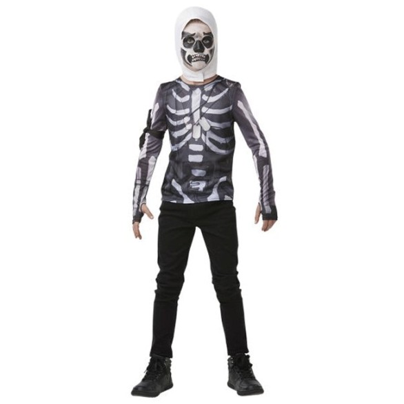 Fortnite T-Shirt Skulltrooper Infantil