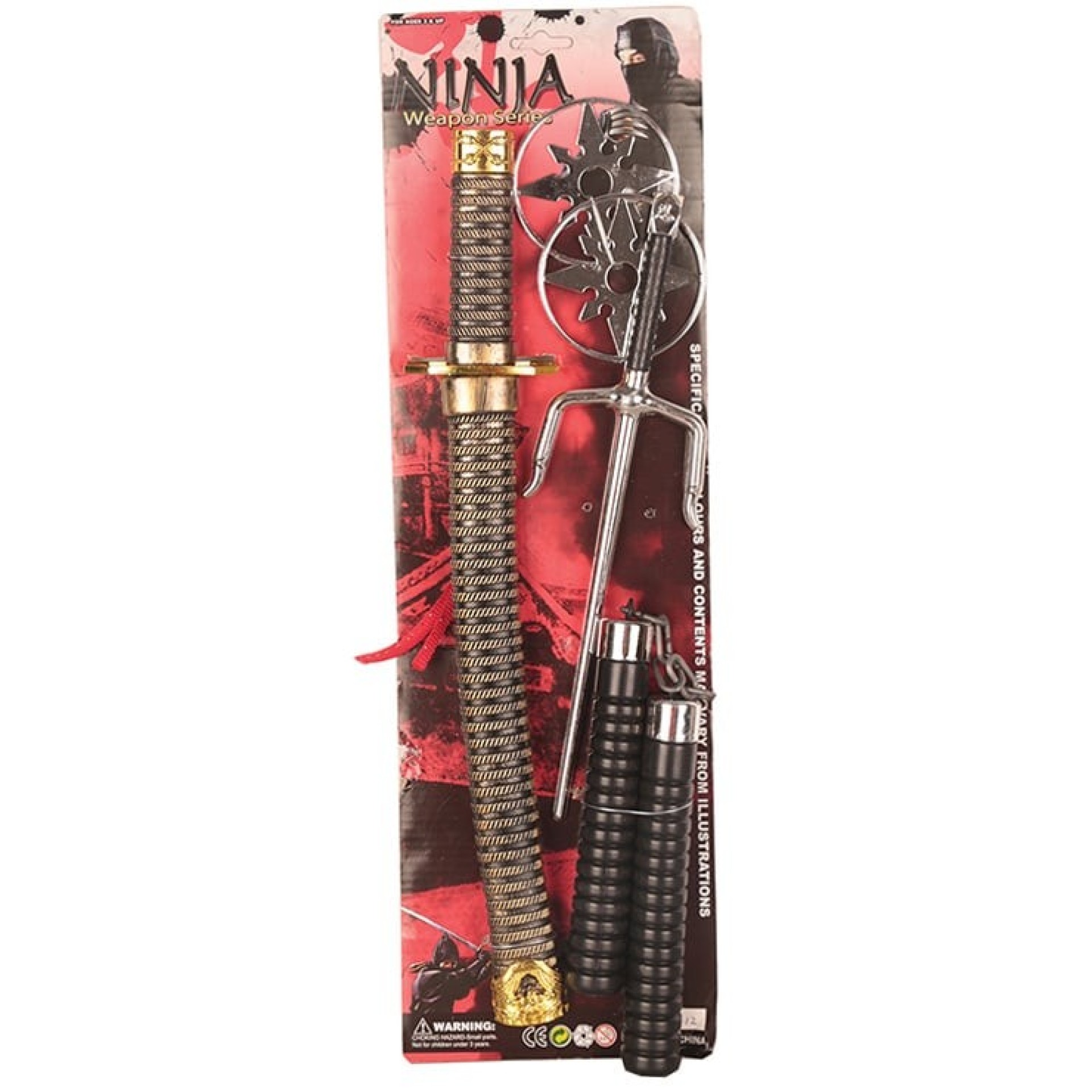 Kit Ninja 5 Peças