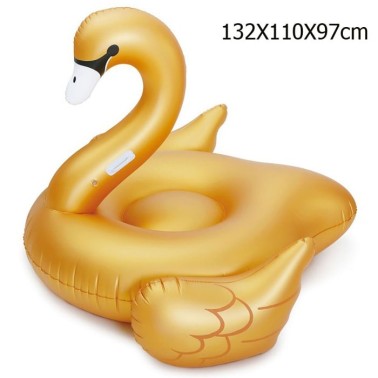 Cisne Dourado Insuflvel 122cm