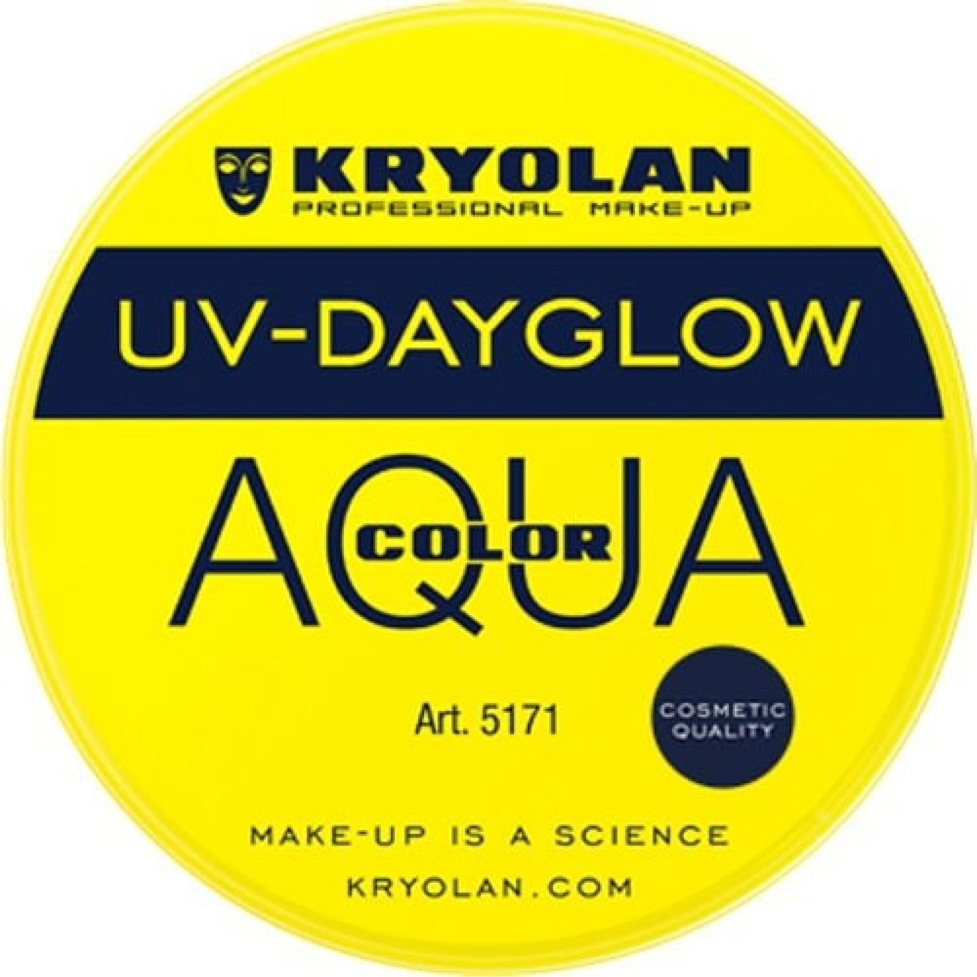 Pintura Corporal KRYOLAN Amarelo UV 8ml