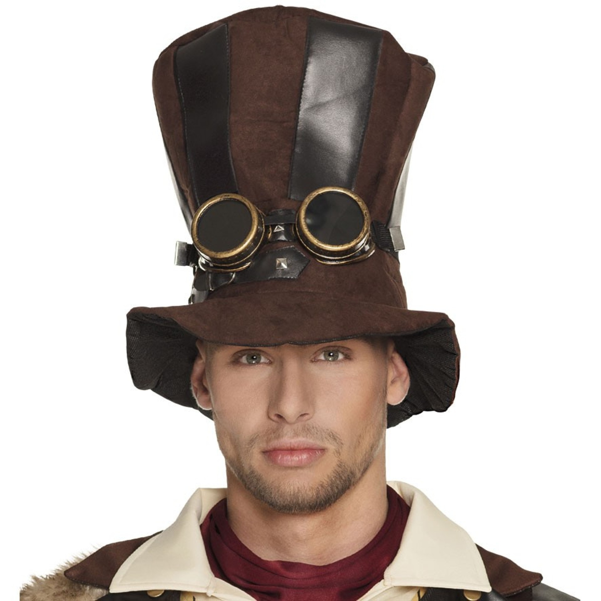 Cartola Alta Steampunk Castanha