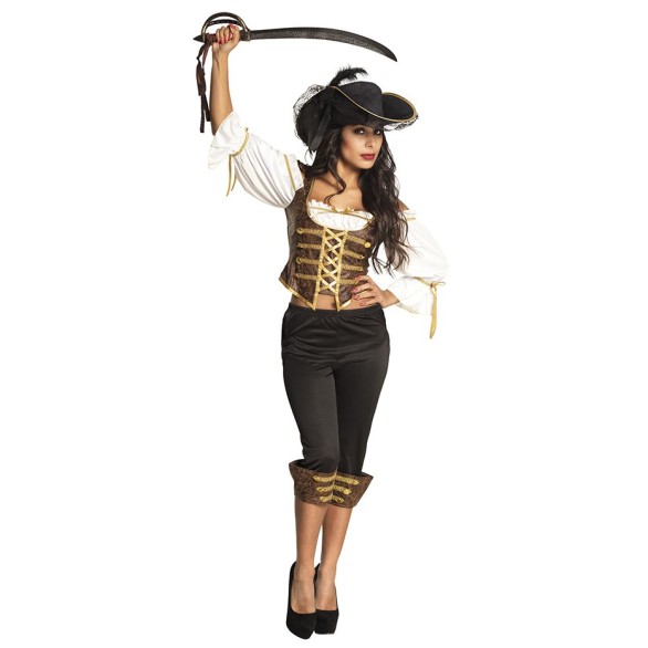 Fato Pirata do Tesouro Senhora