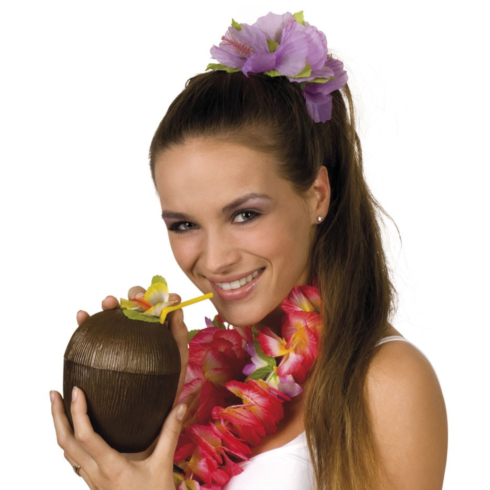 Copo Côco Com Palhinha