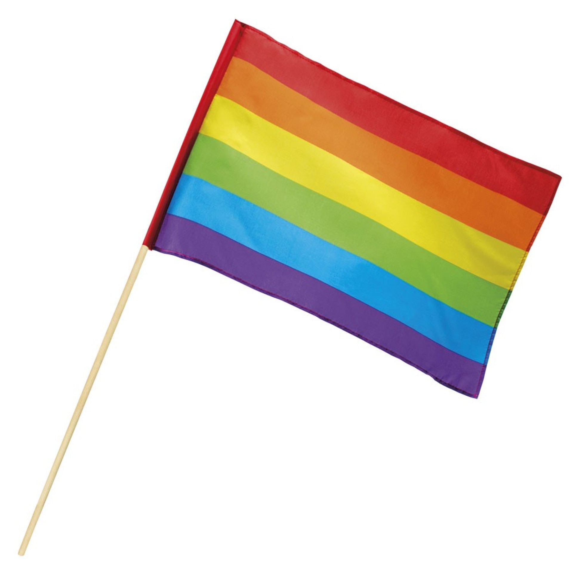 Bandeira de Mão Arco Iris