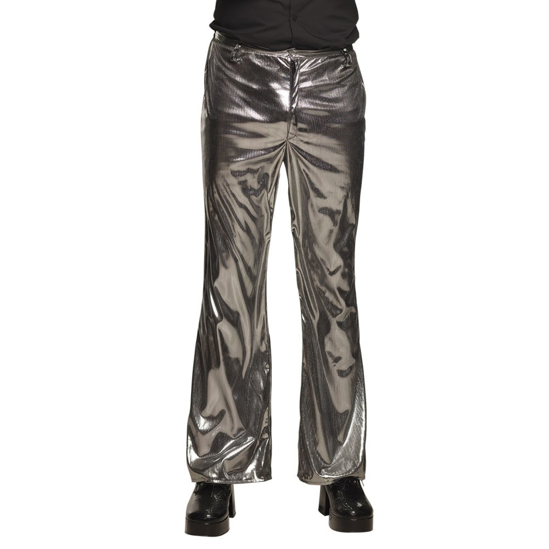 Calças Disco Man Prateadas