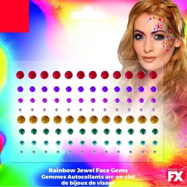 Brilhantes Adesivos Corporais Multicolor Brilhantes Adesivos Corporais Multicolor