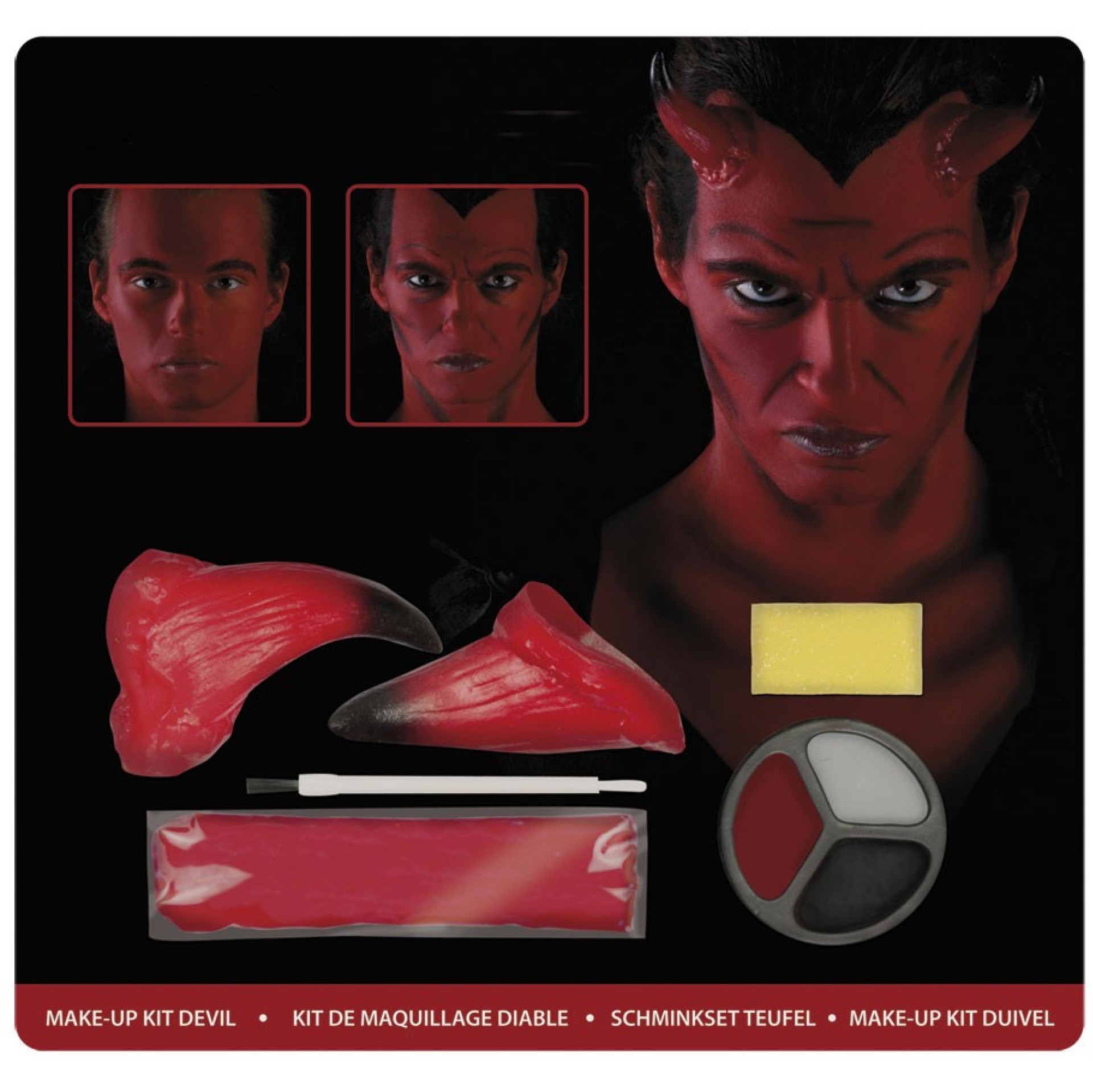 Kit FX Make up de Diabo