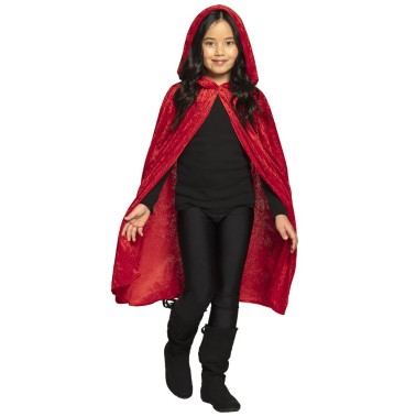Capa Vermelha Infantil 115cm Capa Vermelha Infantil 115cm
