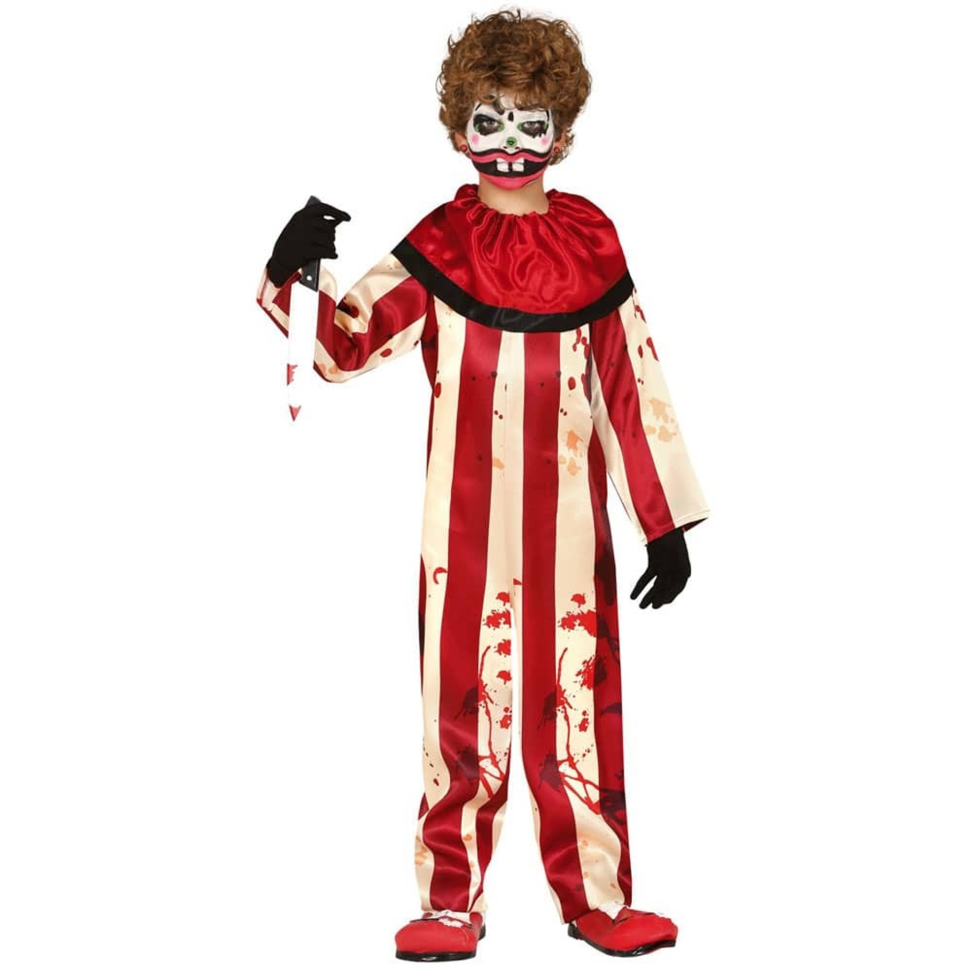 Fato Palhaço Horror Circus menino