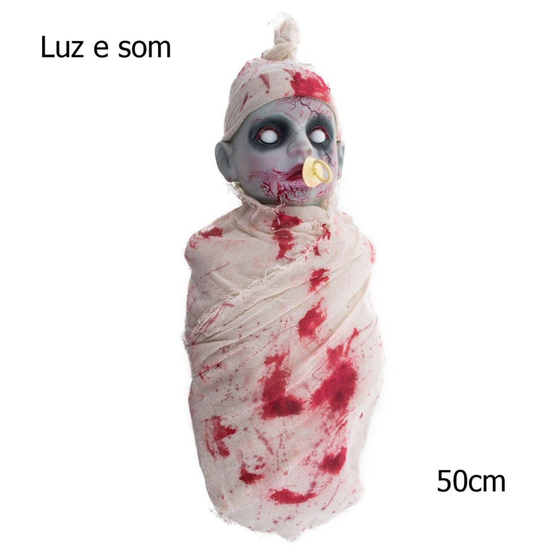 Bebé Zombie 50cm