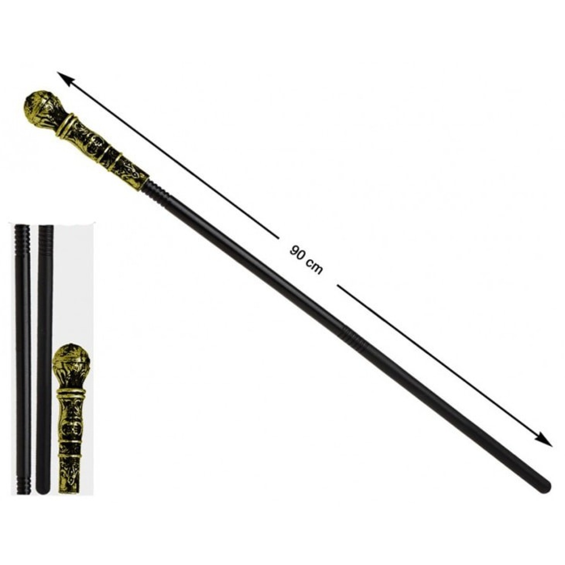 Bastão Nobre Dourado 80cm