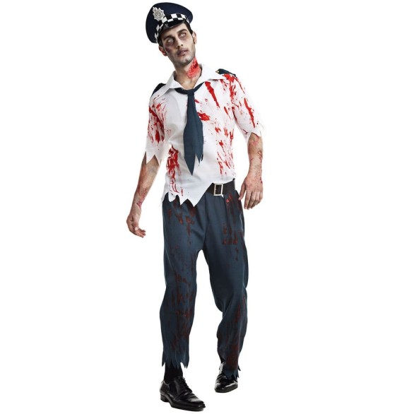 Fato Policia Zombie