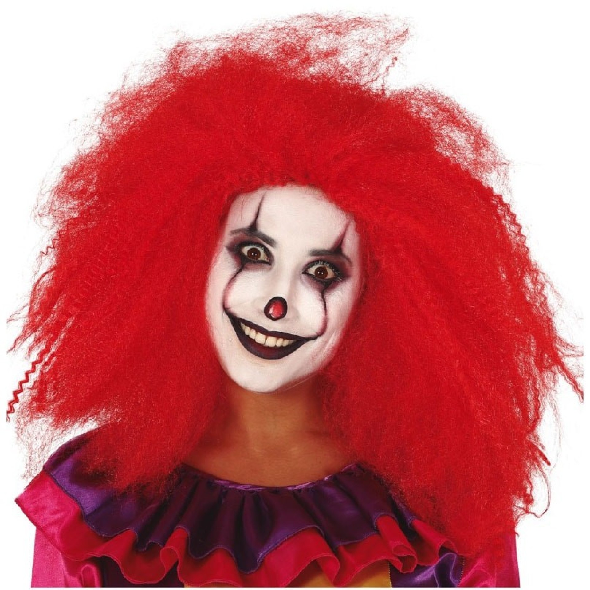 Peruca Palhaça Creepy