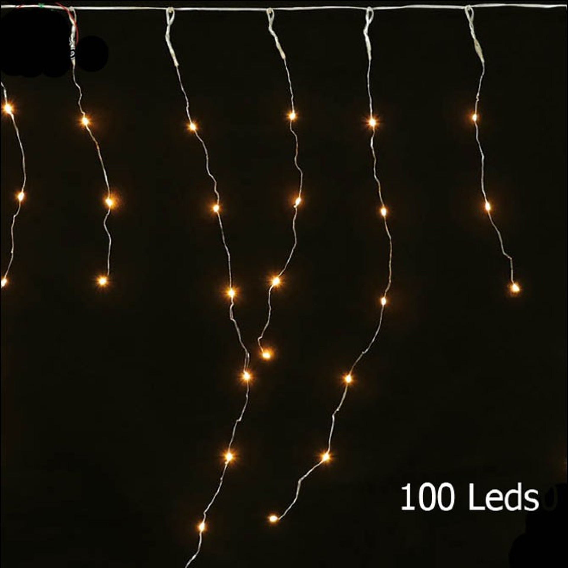 Cortina 100 LEDS Brancos