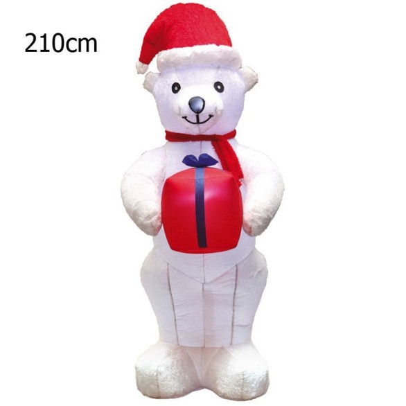 Urso Gigante Insuflvel 210cm