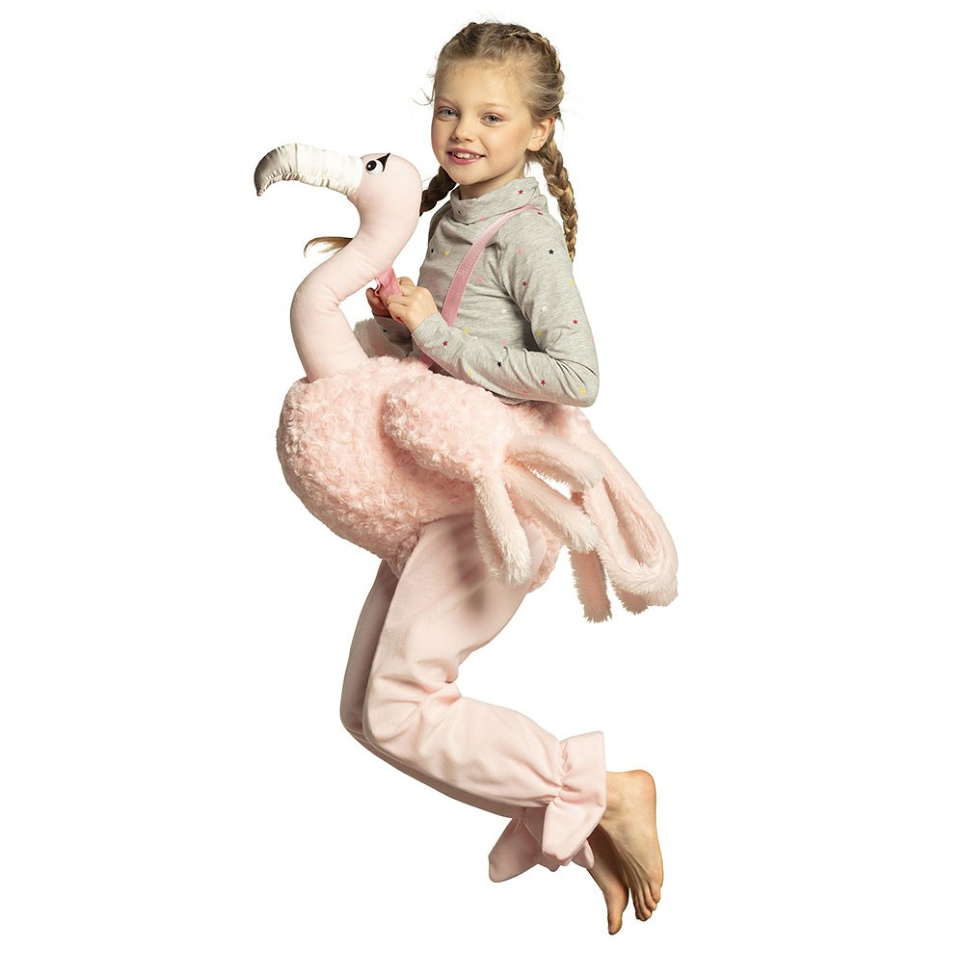 Fato Flamingo Ilusão Infantil
