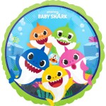 Balo Foil Redondo Baby Shark