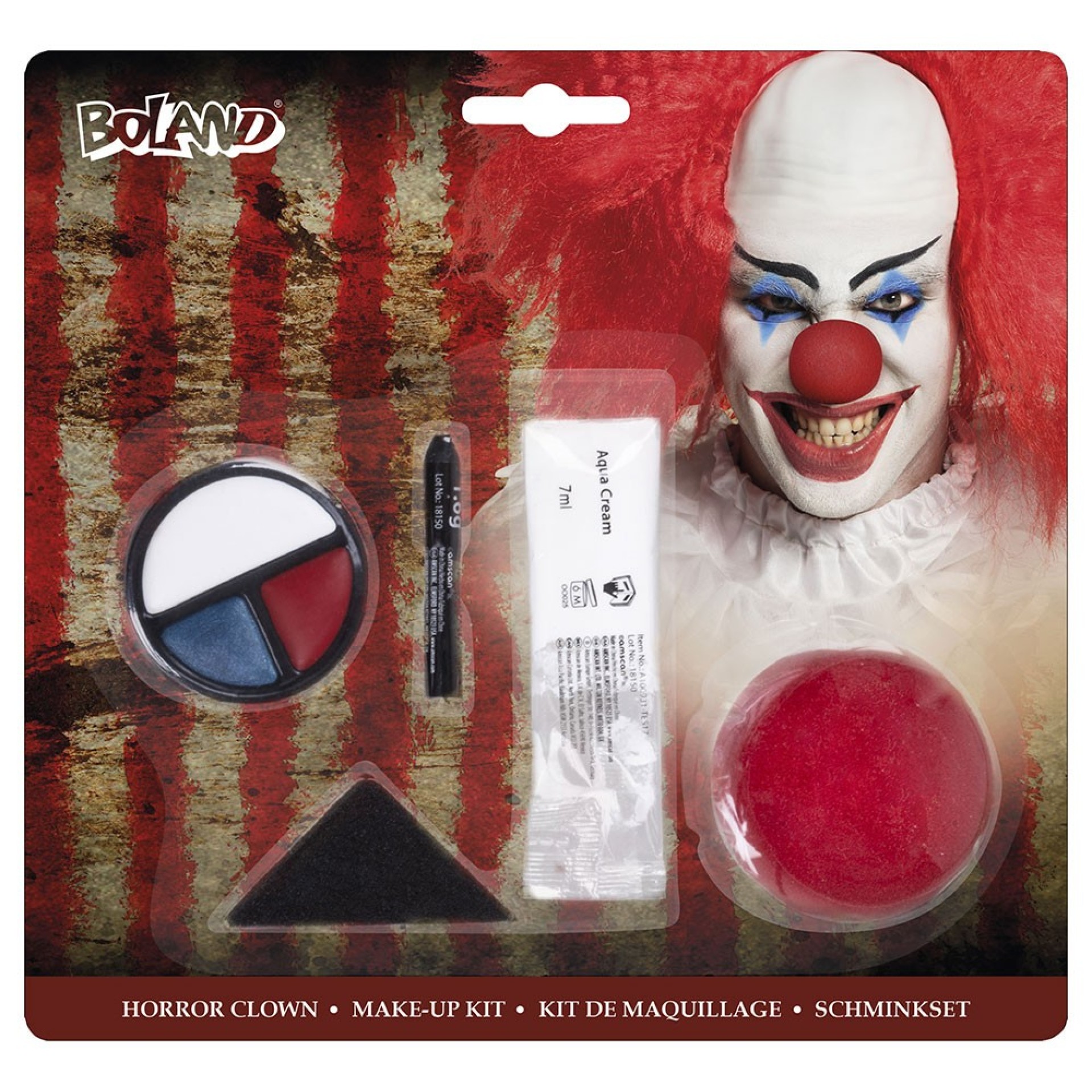 Kit Make Up Palhaço Joker