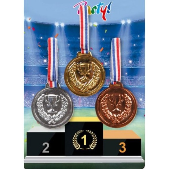 Medalhas Ouro Prata Bronze
