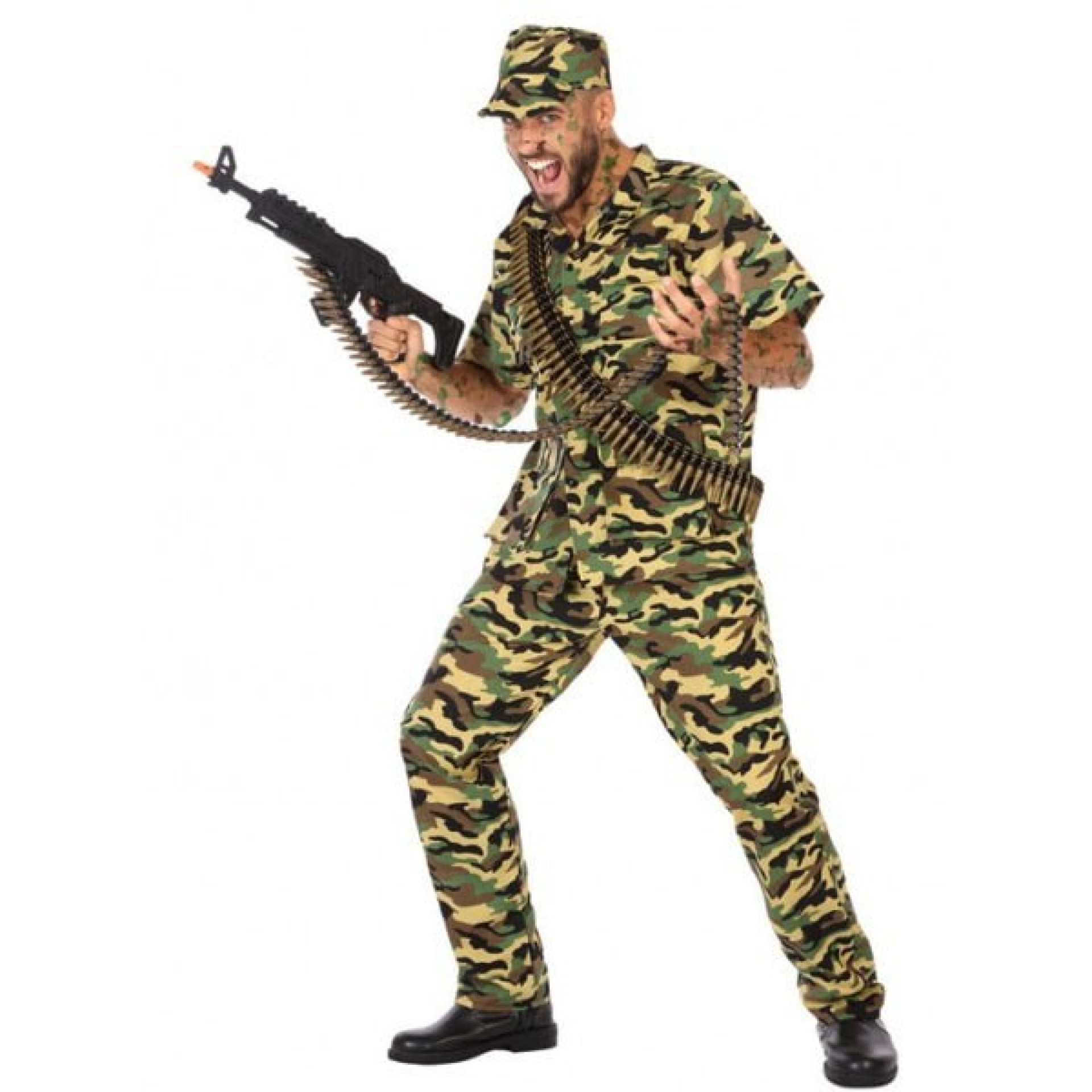 Fato Camuflado Militar Homem