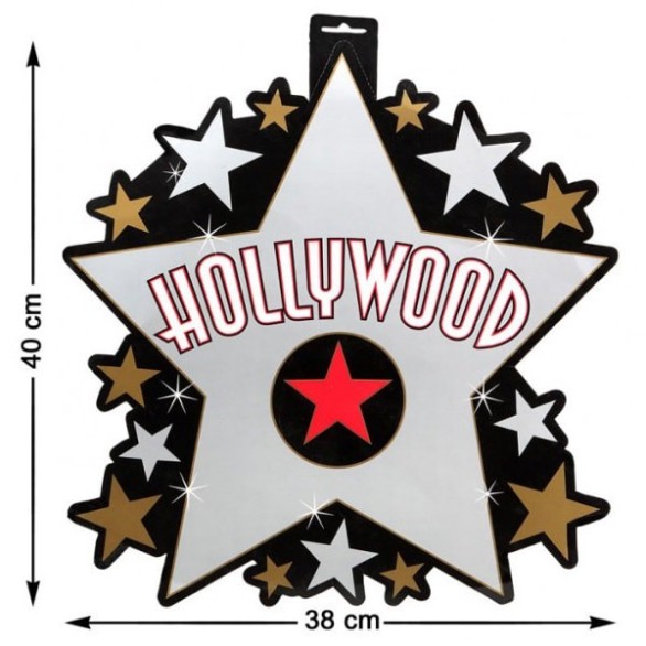 Decorao Estrela Hollywood