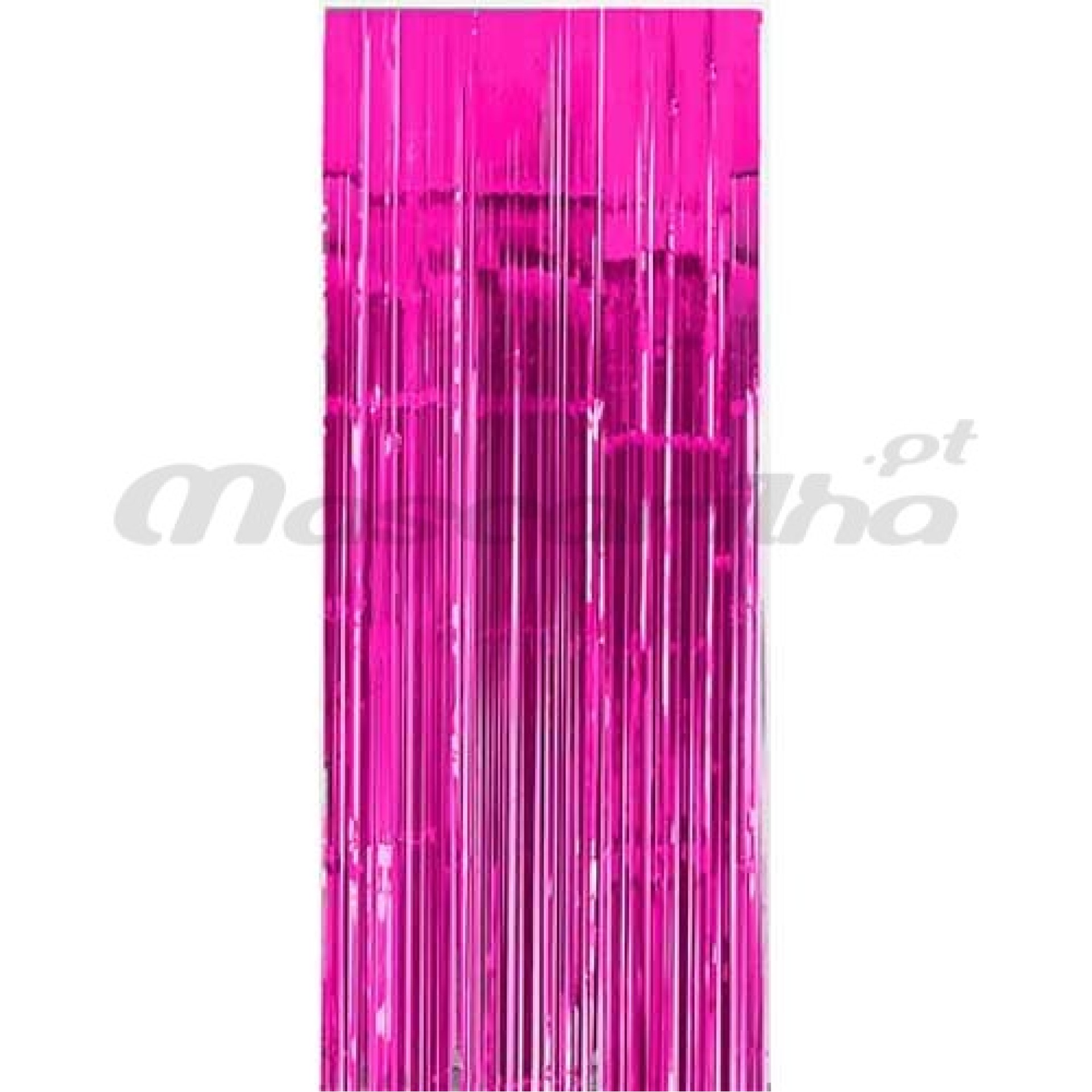 Cortina Rosa Choque Para Pendurar