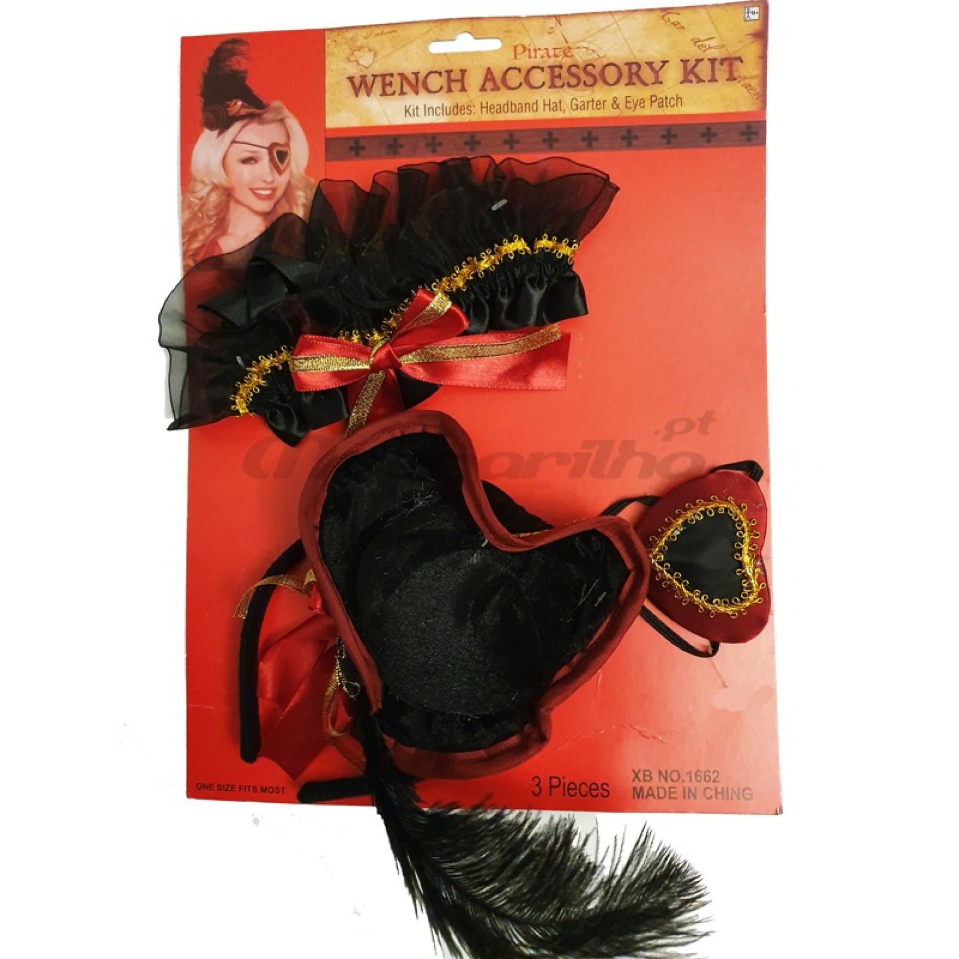 Elegant Lady Pirat Set